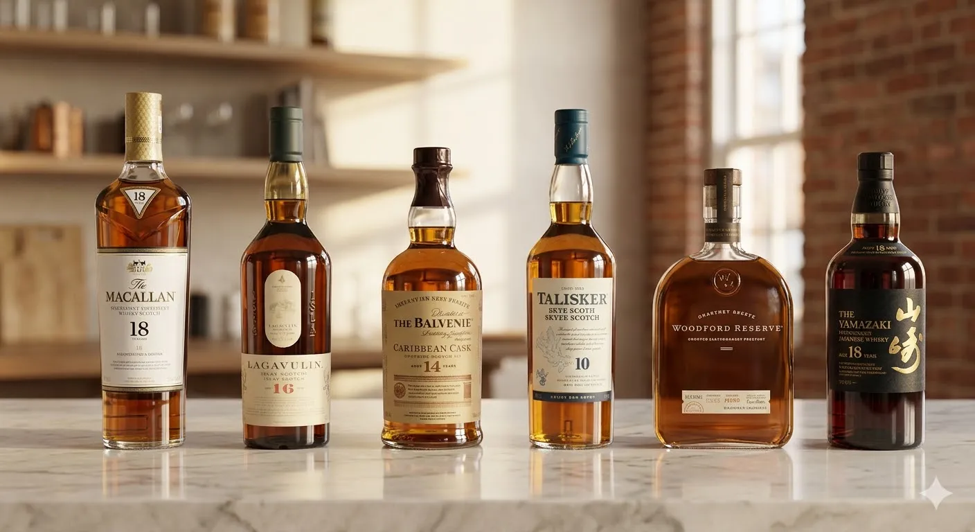 Premium whisky and scotch collection at Galaxy Liquor in NE Calgary, AB