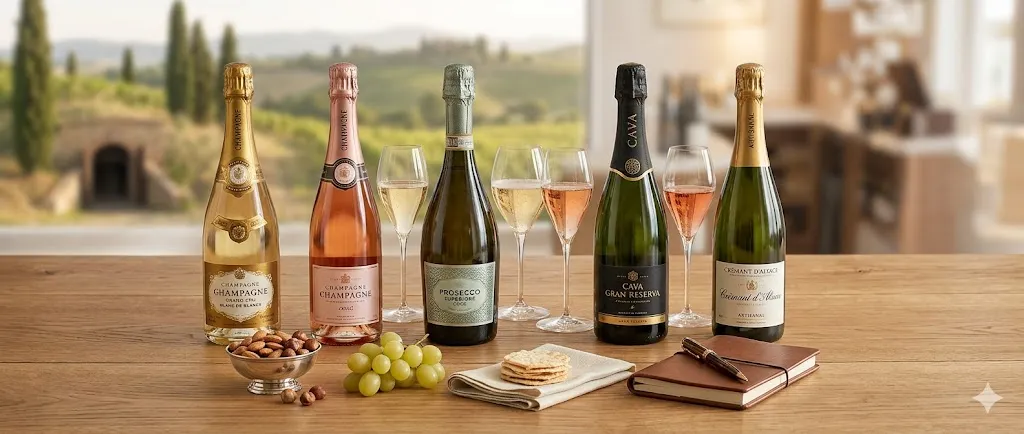 Champagne and sparkling wine at Galaxy Liquor NE Calgary